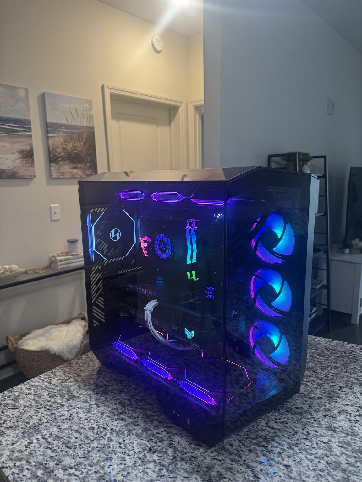 Premium black refurbished gaming PC currently for sale
